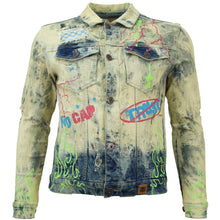 Load image into Gallery viewer, M1052 Makobi Fire Denim Jacket - Dirt Wash
