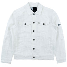 Load image into Gallery viewer, M1079 Moreli Denim Jacket - White
