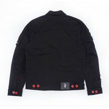 Load image into Gallery viewer, M1080 "Fall Back" Denim Jacket - Black/Black
