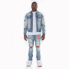 Load image into Gallery viewer, M1090 Leaders Denim Jacket - Light Wash

