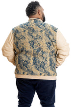 Load image into Gallery viewer, M1096 Veroma Tapestry Varsity Jacket - Khaki
