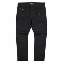 Load image into Gallery viewer, M1609 Manicini Twill jeans - Black-Black
