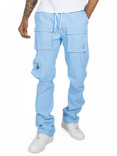Load image into Gallery viewer, M1625 Sartoni Nylon Stacked Pants - Blue
