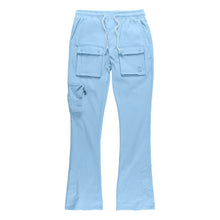 Load image into Gallery viewer, M1625 Sartoni Nylon Stacked Pants - Blue
