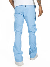 Load image into Gallery viewer, M1625 Sartoni Nylon Stacked Pants - Blue
