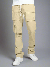 Load image into Gallery viewer, M1625 Sartoni Nylon Stacked Pants - Khaki
