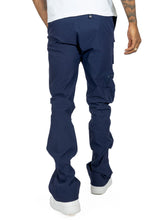 Load image into Gallery viewer, M1625 Sartoni Nylon Stacked Pants - Navy
