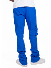Load image into Gallery viewer, M1625 Sartoni Nylon Stacked Pants - Royal

