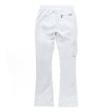 Load image into Gallery viewer, M1625 Sartoni Nylon Stacked Pants - White
