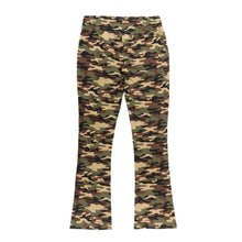 Load image into Gallery viewer, M1633 Colton 34” Stack Nylon/Spandex  Sweat Pants - Camo

