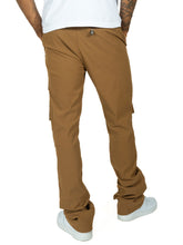 Load image into Gallery viewer, M1633 Colton 34” Stack Nylon/Spandex  Sweat Pants - Mocha
