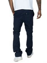 Load image into Gallery viewer, M1633 Colton 34” Stack Nylon/Spandex  Sweat Pants - Navy
