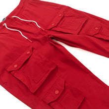 Load image into Gallery viewer, M1633 Colton 34” Stack Nylon/Spandex  Sweat Pants - Red
