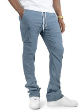 Load image into Gallery viewer, Nylon Pants | M1634 Adorni Stacked - Midnight Blue
