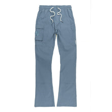 Load image into Gallery viewer, Nylon Pants | M1634 Adorni Stacked - Midnight Blue
