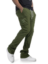Load image into Gallery viewer, Nylon Pants | M1634 Adorni Stacked - Olive
