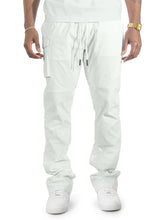 Load image into Gallery viewer, Nylon Pants | M1634 Adorni Stacked - White
