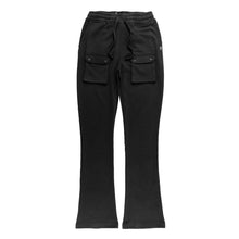 Load image into Gallery viewer, M1635 Essentials Stacked Sweatpants - Black
