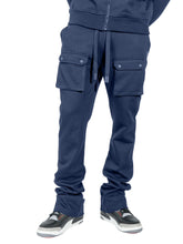 Load image into Gallery viewer, M1635 Essentials Stacked Sweatpants - Navy
