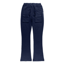 Load image into Gallery viewer, M1635 Essentials Stacked Sweatpants - Navy

