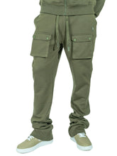 Load image into Gallery viewer, M1635 Essentials Stacked Sweatpants - Olive
