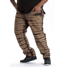 Load image into Gallery viewer, M1708 Makobi Tie-Dye Jeans - Brown
