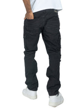 Load image into Gallery viewer, M1737 Berteli Acid Cargo Pants - Black
