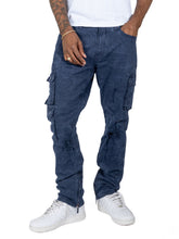 Load image into Gallery viewer, M1737 Berteli Acid Cargo Pants - Navy
