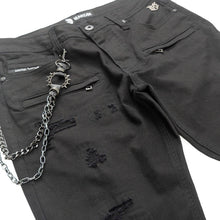 Load image into Gallery viewer, Jeans | M1763 Adorni Chain Pants - Jet Black
