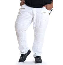 Load image into Gallery viewer, M1790 MAKOBI Bikers w/Rhinestone Pockets - White
