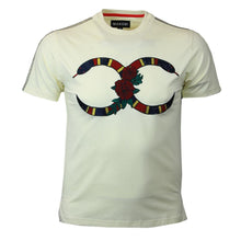 Load image into Gallery viewer, M180 Makobi Rose Snake Tee - Natural
