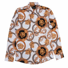 Load image into Gallery viewer, M1825 Anastasia Printed Shirt - White
