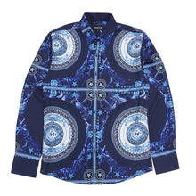Load image into Gallery viewer, M1831 Barbato Printed Shirt - Navy
