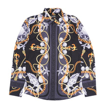 Load image into Gallery viewer, M1833 Capone Printed Shirt - Black

