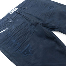 Load image into Gallery viewer, M1901 Makobi Segreto Waxed Jeans - Navy
