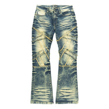 Load image into Gallery viewer, Pants | M1908 Veneta Stacked Jeans - Dark Wash
