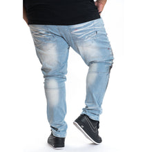 Load image into Gallery viewer, M1909 Medano Biker Jeans - Light Wash
