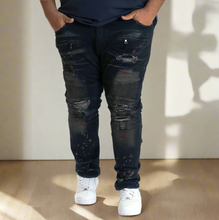 Load image into Gallery viewer, M1909 Medano Biker Jeans - Vintage Wash
