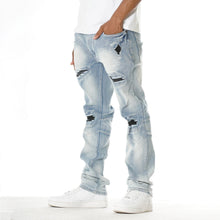 Load image into Gallery viewer, M1911 Rona Shredded Jeans - Light Wash
