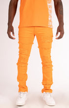 Load image into Gallery viewer, M1912 Bergamo Fray Jeans - Orange
