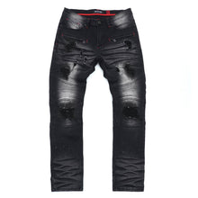 Load image into Gallery viewer, M1924 Makobi Daytona Biker Jeans - Black Wash
