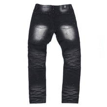 Load image into Gallery viewer, M1924 Makobi Daytona Biker Jeans - Black Wash
