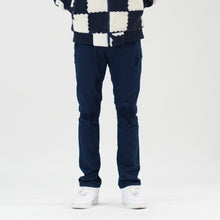 Load image into Gallery viewer, M1932 Makobi Brighton Shredded Twill Jeans - Navy
