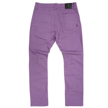 Load image into Gallery viewer, M1932 Makobi Brighton Shredded Twill Jeans - Purple
