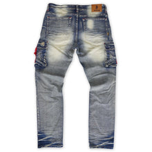 Load image into Gallery viewer, M1939 Railay Biker Jeans w/ Side Pockets - Dirt Wash
