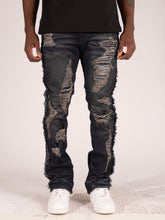Load image into Gallery viewer, M1973 Danielli 34" Semi Stacked Jeans - Vintage
