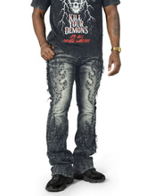 Load image into Gallery viewer, M1959 Tesoro Stacked Jeans - Black
