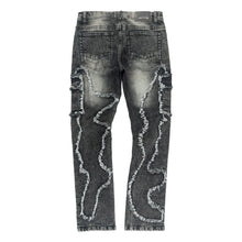 Load image into Gallery viewer, Jeans | M1977 Masino Cargo Jeans - Black Wash

