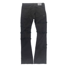 Load image into Gallery viewer, Stacked Pants |M1984 Pastoni Jeans -  Jet Black
