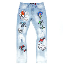 Load image into Gallery viewer, M1999 Love Kills Jeans - Light Wash
